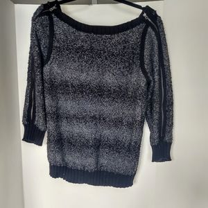 A/X Sweater Zipper Sleeve
